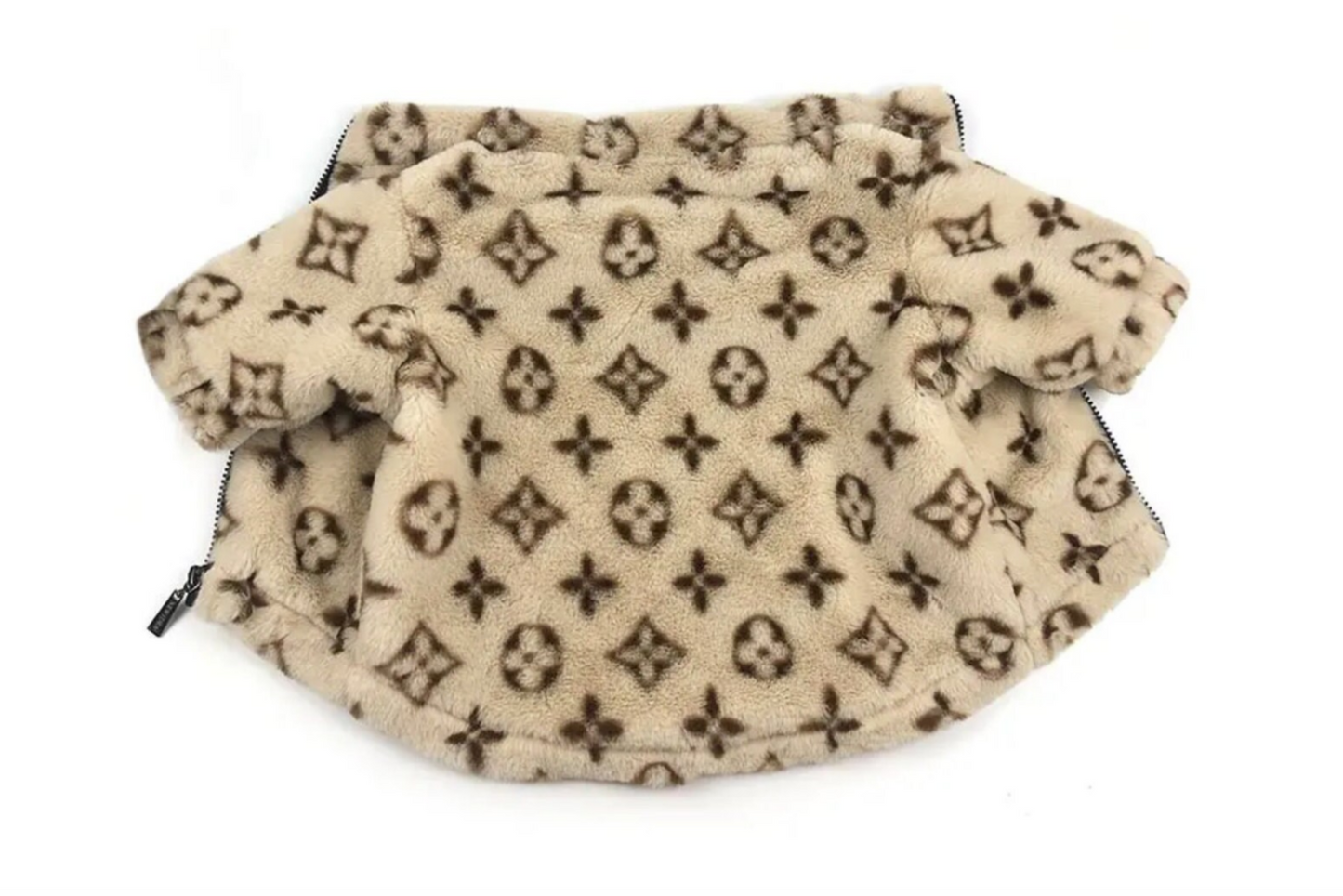 Chewy V Faux Fur Sweater